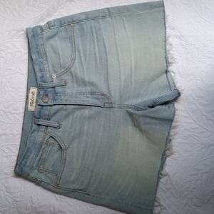 Madewell High Rise Denim Shorts